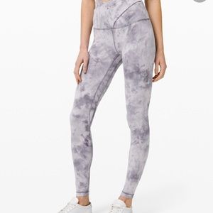 Lulu lemon align pants criss cross font leggings
